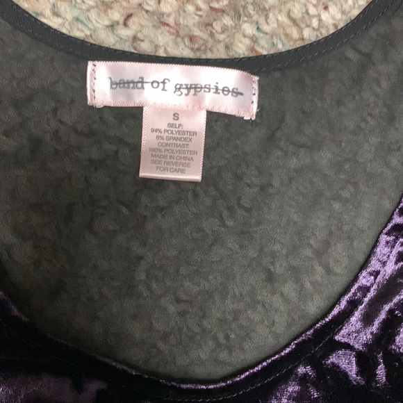 Band of Gypsies cropped top - Picture 2 of 6